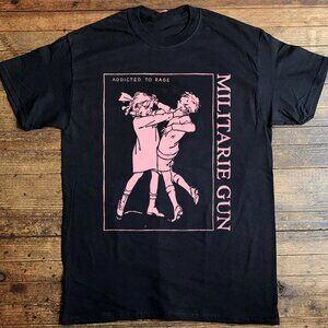 MILITARIE GUN ADDICTED TO RAGE T Shirt